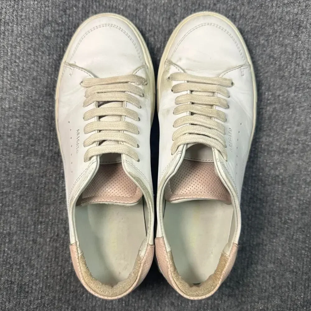 Axel Arigato Women’s Clean 90 Sneakers Minimalist Leather Colorblock Shoes 7.5